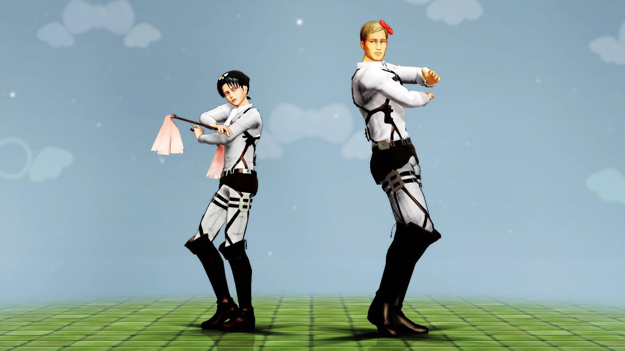 【進撃のMMD】コラボな団長・兵長で「ロキ」「シニカルナイトプラン」「PROMISE」