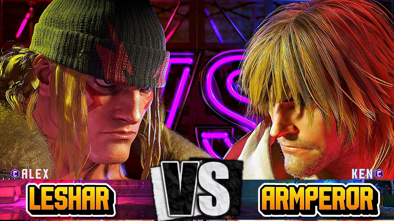 SF6 | Leshar (Alex) VS Armperor (Ken) | High Level Match