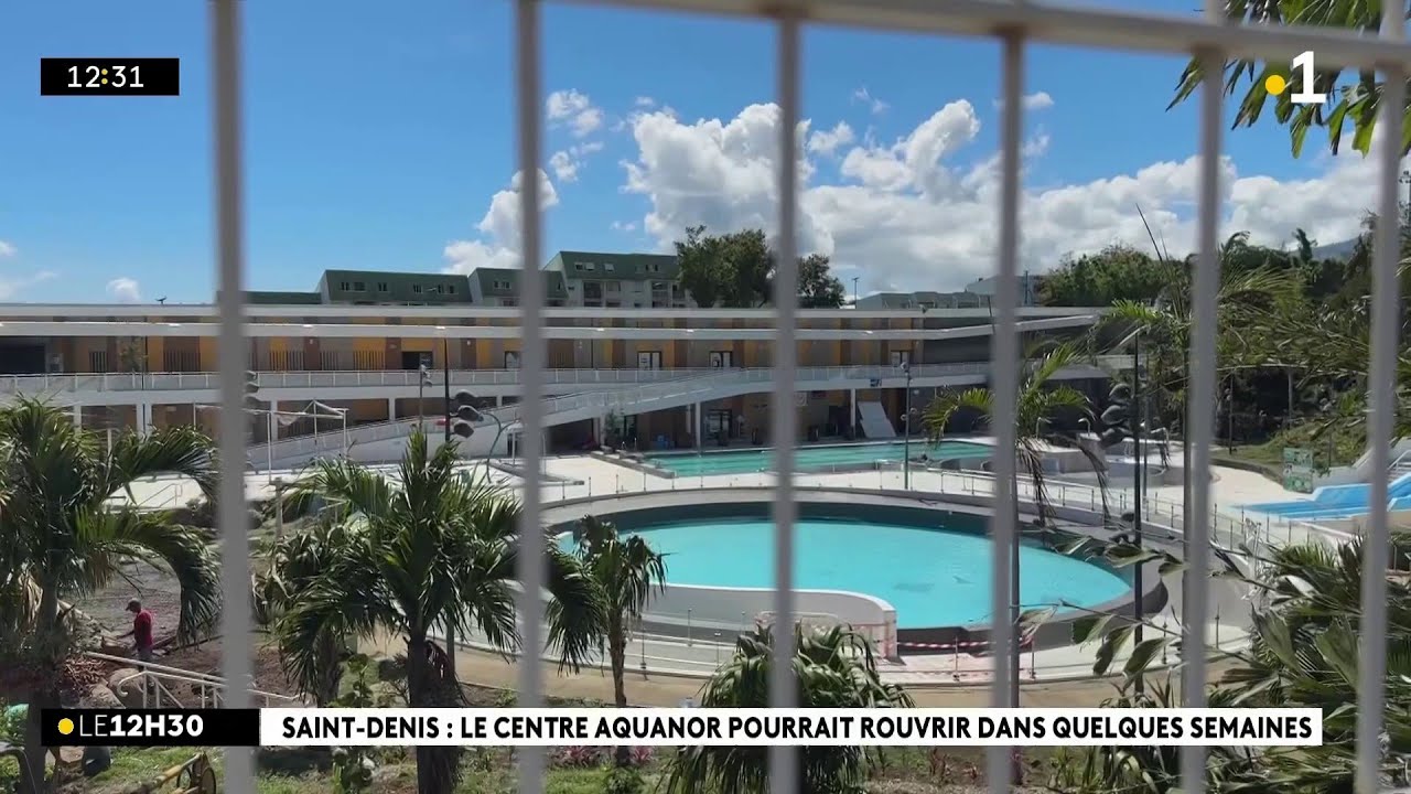 A Saint-Denis, le centre aquatique Aquanor devrait rouvrir aux prochaines vacances scolaires