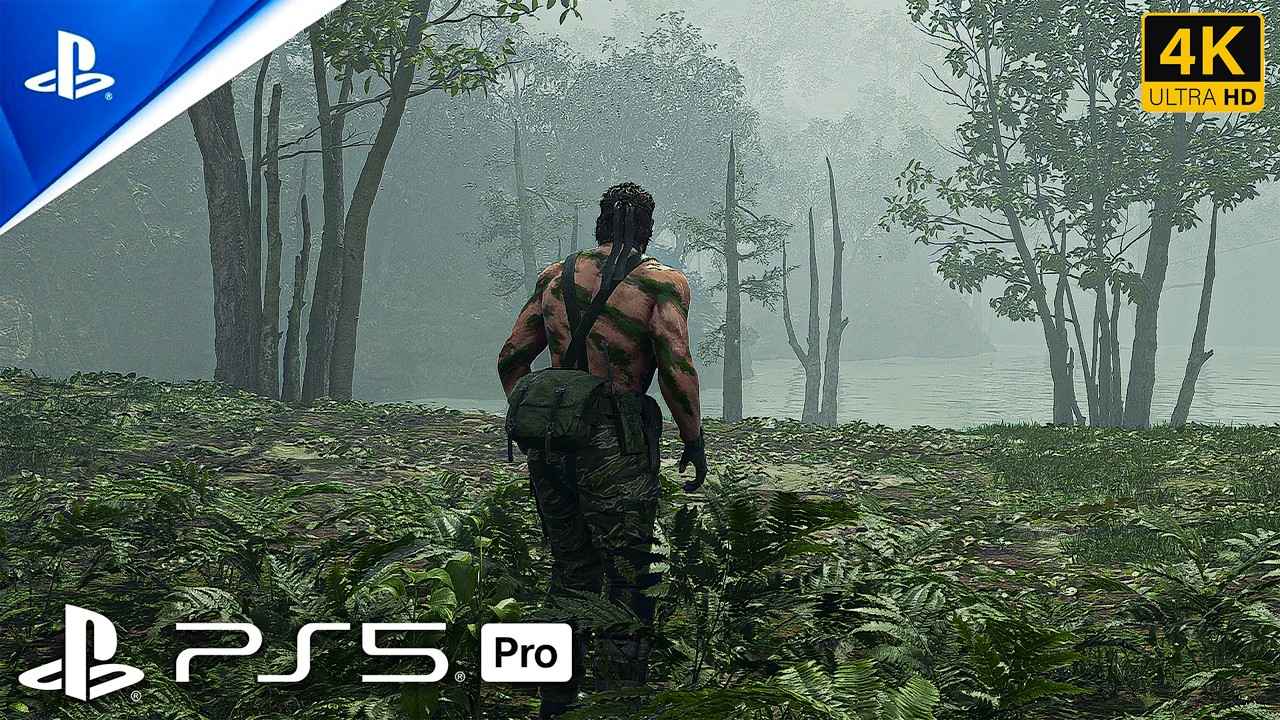 (PS5 PRO) METAL GEAR SOLID : SNAKE EATER - LOOKS AMAZING ON PRO | Immersive Graphics [4K60 FPS HDR]