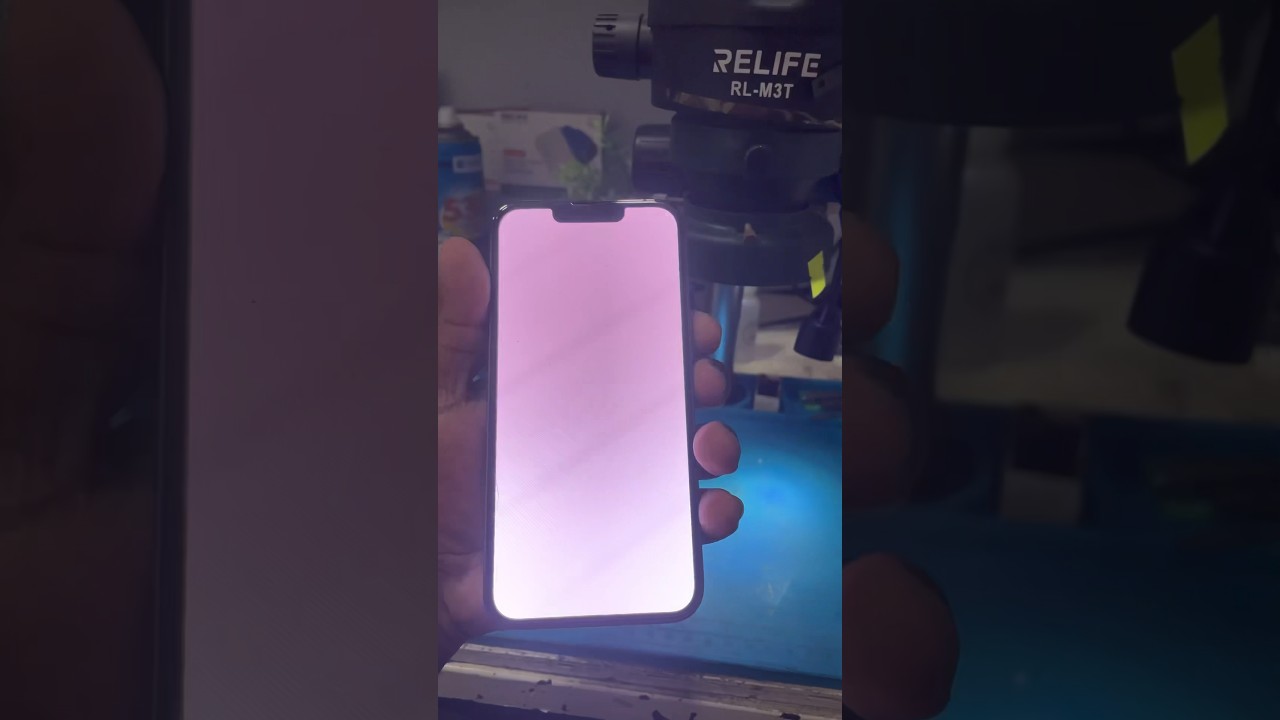 Iphone 13 pro white display issue🥲 fixed 😍