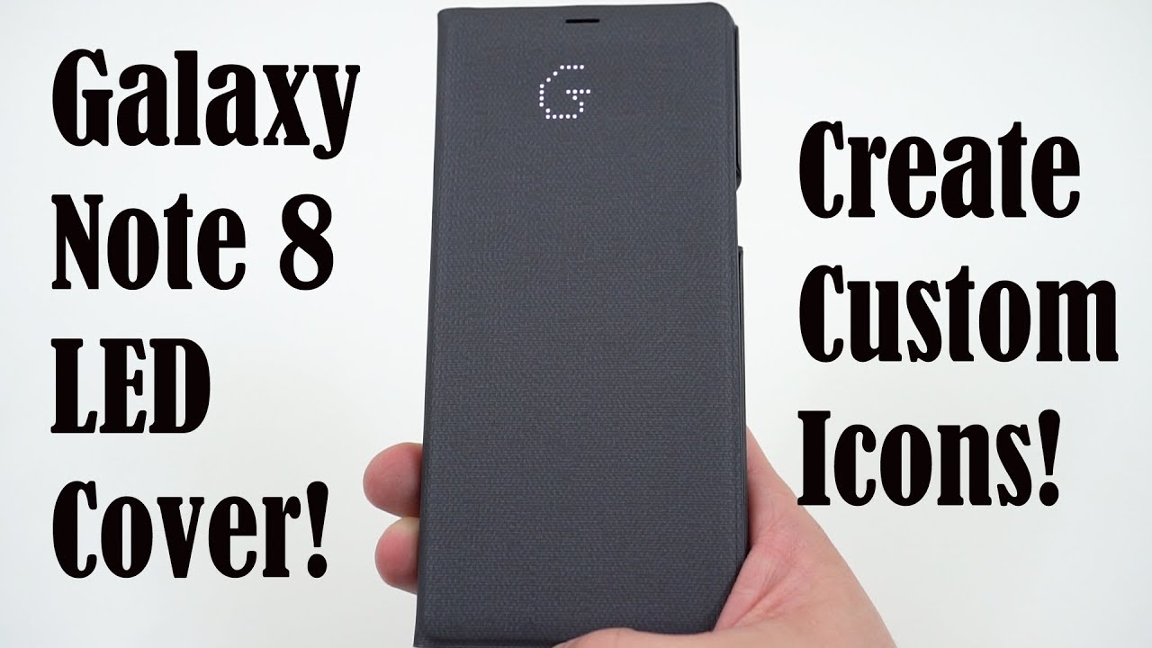 Samsung Official LED Wallet Cover for Galaxy Note 8