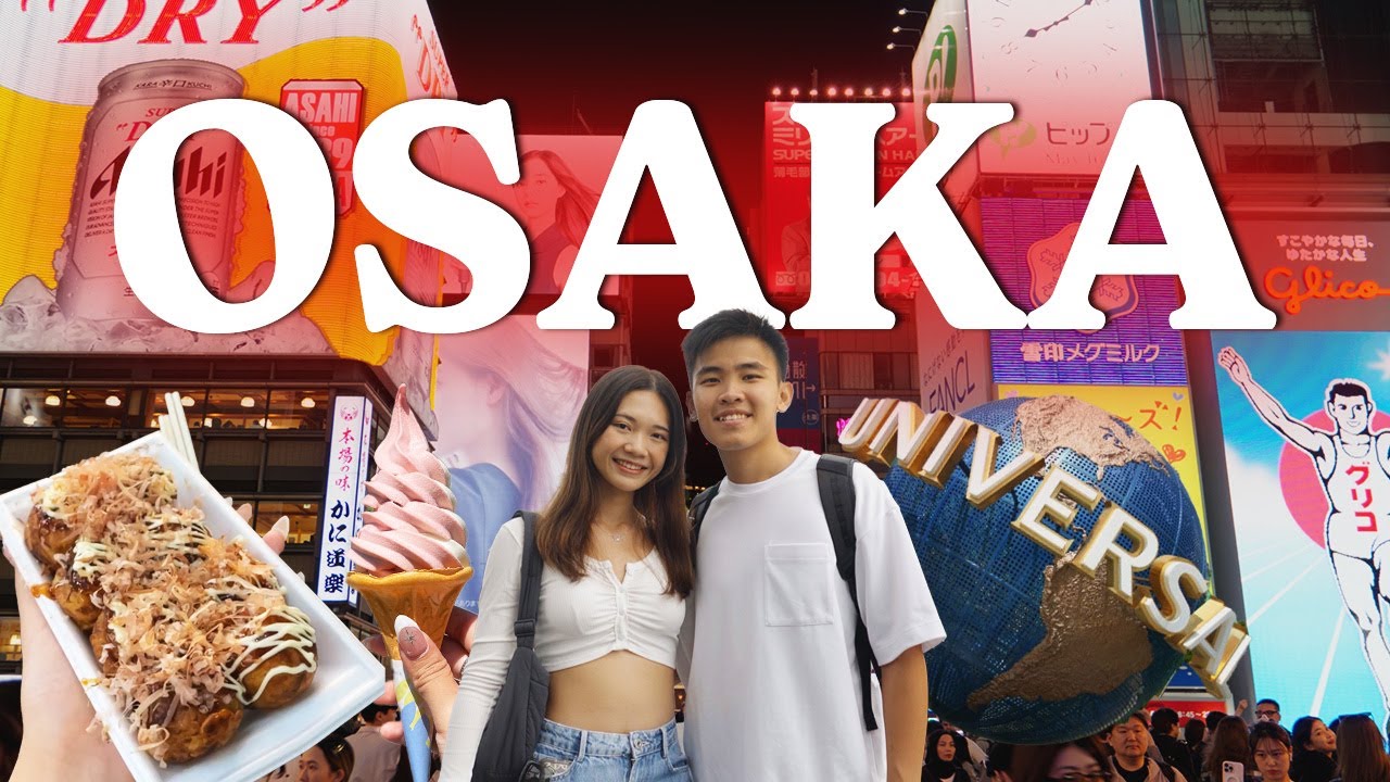 JAPAN VLOG | First Time Exploring Osaka: Dotonburi, Universal Studio Japan, Osaka Castle, Nara