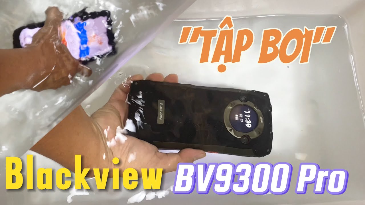 💥Trực tiếp : Thử Thách Lặn Dưới Nước Của Blackview BV9300 Pro tại SaiGonPhone.