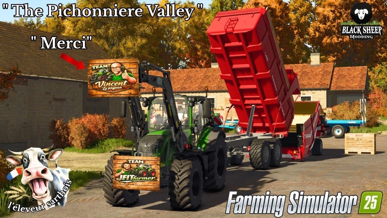🔴LE NOUVEAU TRACTEUR EST LÀ ET QUELLE SURPRISE ! MERCI, ON CONTINUE LA RÉCOLTE !😁/L ELEVEUR SARTHOIS