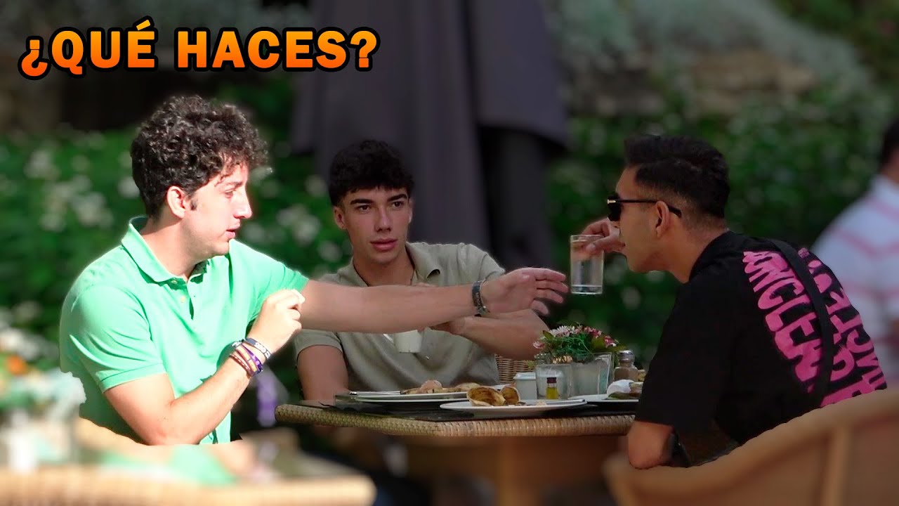 BROMA ROBANDO BEBIDAS A DESCONOCIDOS