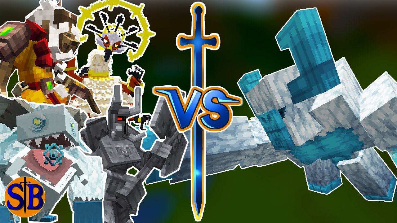 Yeti(Bosses'Rise) vs Mowzie's mobs