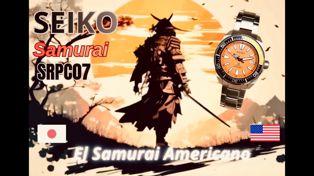 SEIKO SAMURAI SRPC07 (EL SAMURAI AMERICANO)
