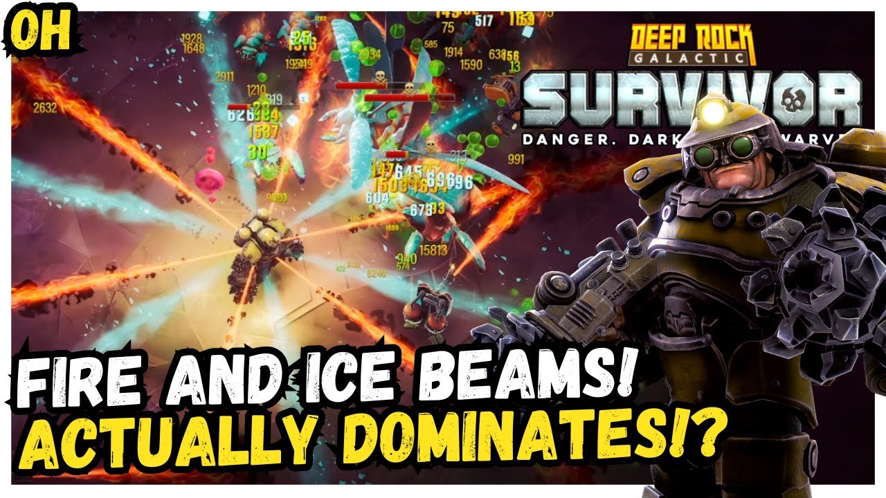 This Beam Combo Was Actually AMAZING!?! Deep Rock Galactic Survivor!
