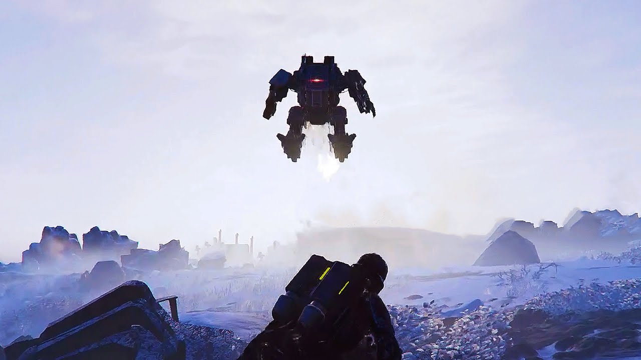 Automaton Hulks actually fly now in Helldivers 2