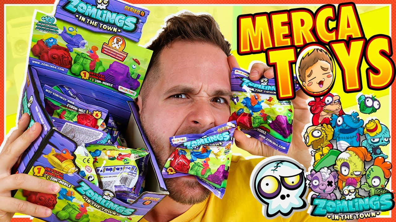&iexcl;ABRIENDO COLECCIONES ANTIGUAS DE ZOMLINGS EN EL MERCADILLO DE PE TOYS!