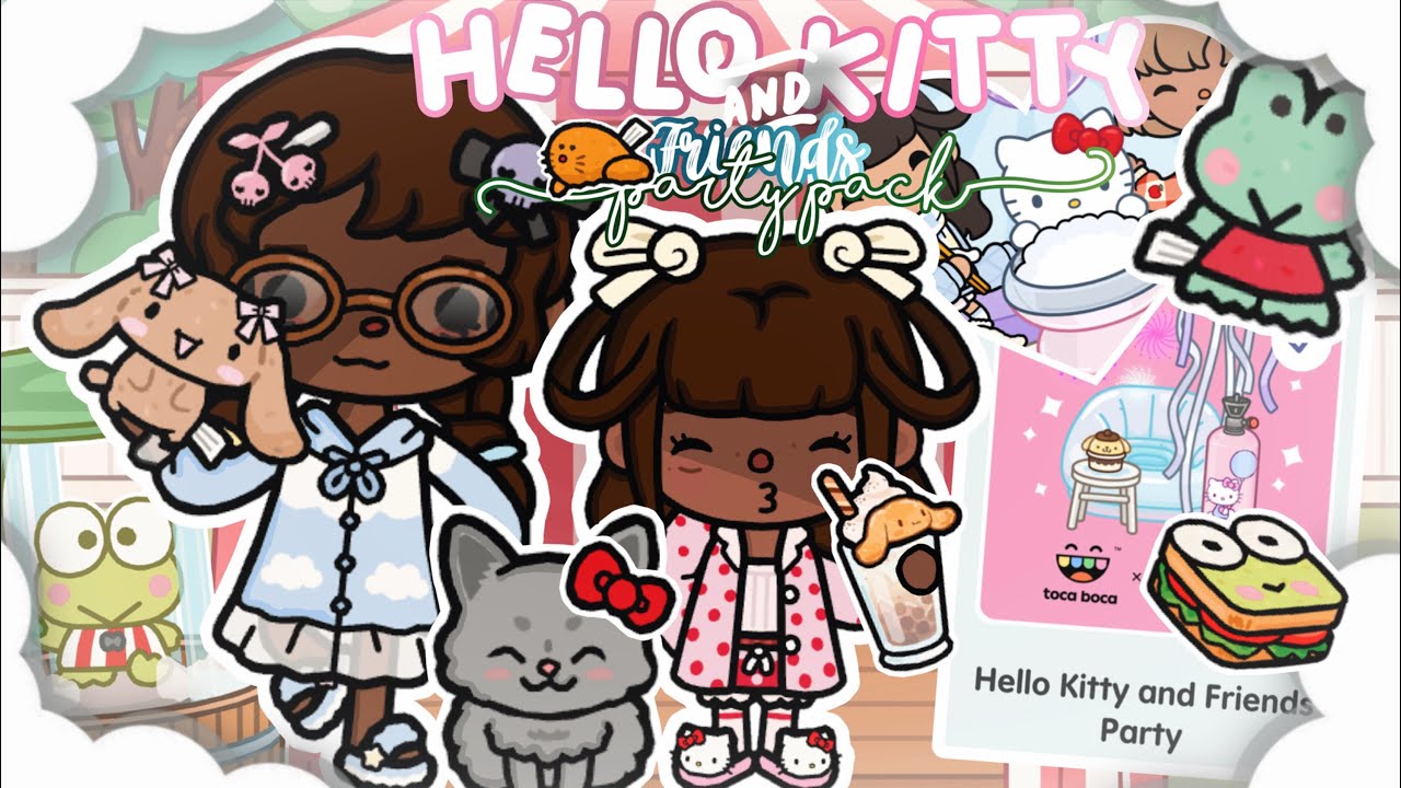 💗🧸* ОБЗОР НОВОГО ДЕЛЮШНОГО НАБОРА HELLO KITTY AND FREND* УЖЕ В ПРОДАЖЕ!!!💝🫰🏽