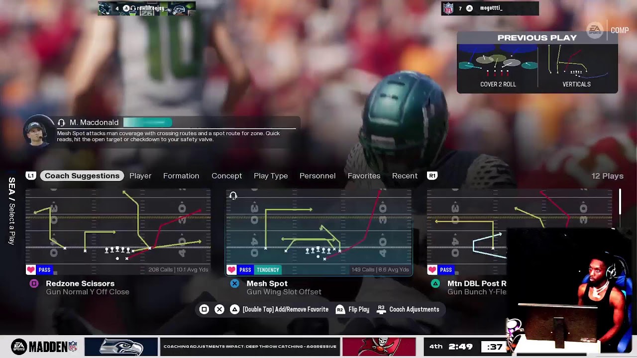 Madden average player Rawlilteejay