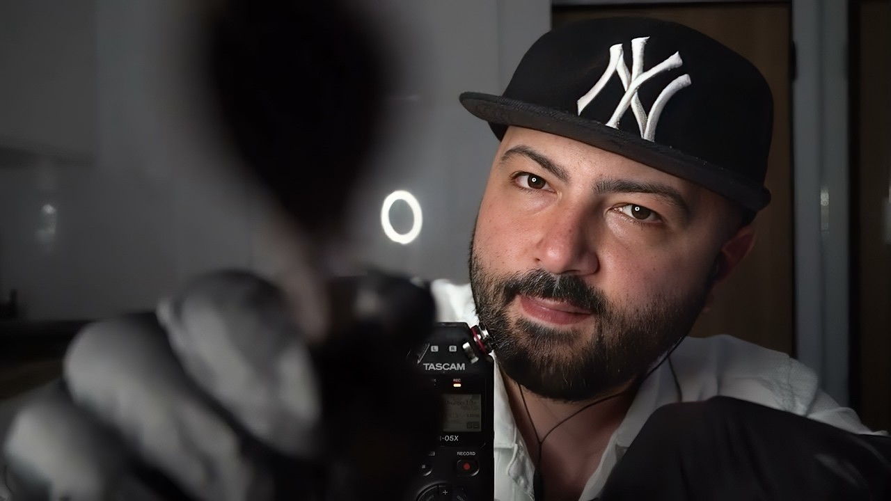 ASMR Старайтесь не покалывать (не издавать хриплые звуки рта при движениях рук)