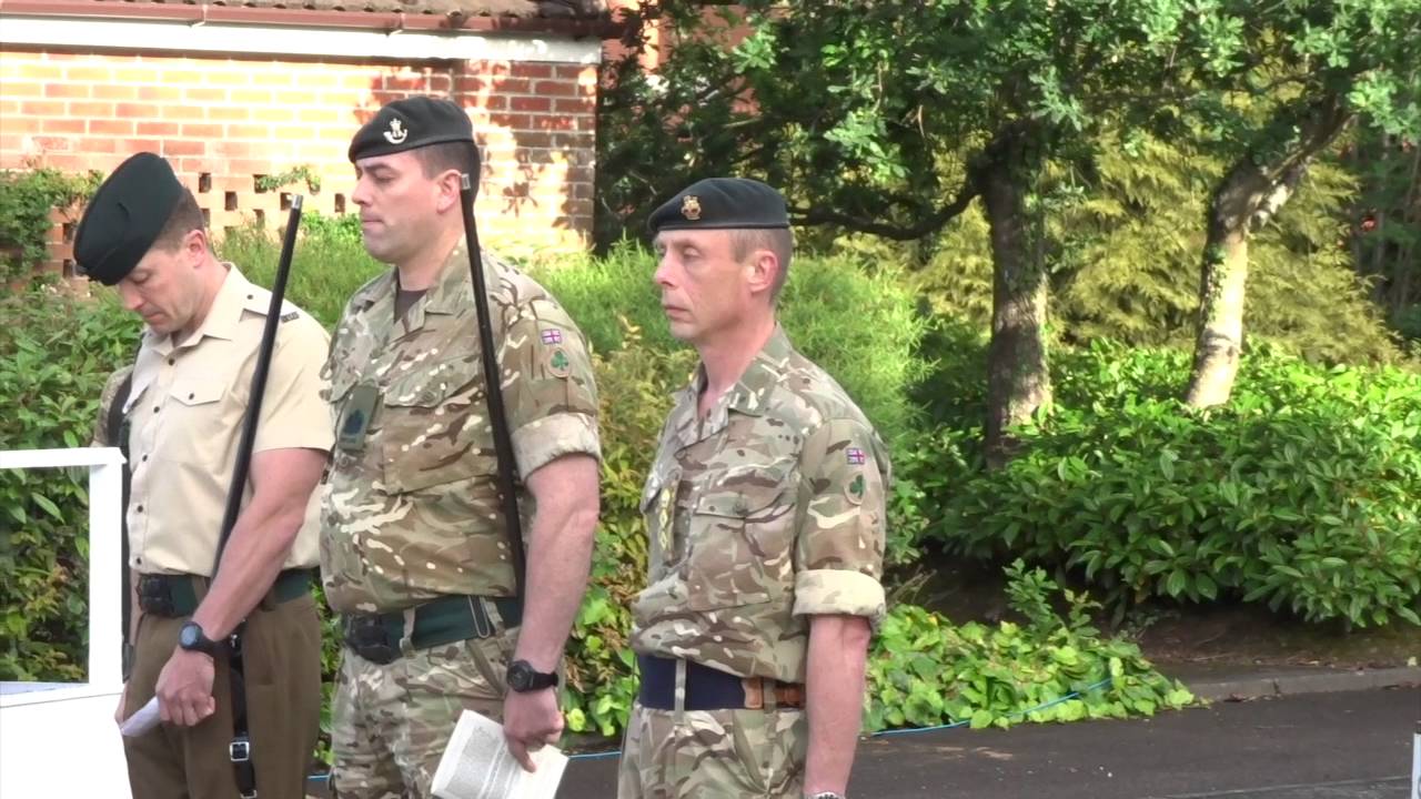 Thiepval Barracks Somme Salute