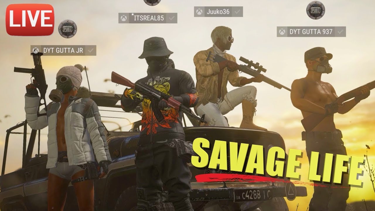 PUBG SAVAGES LIVE!!! RANKED #1..... MILLION!!