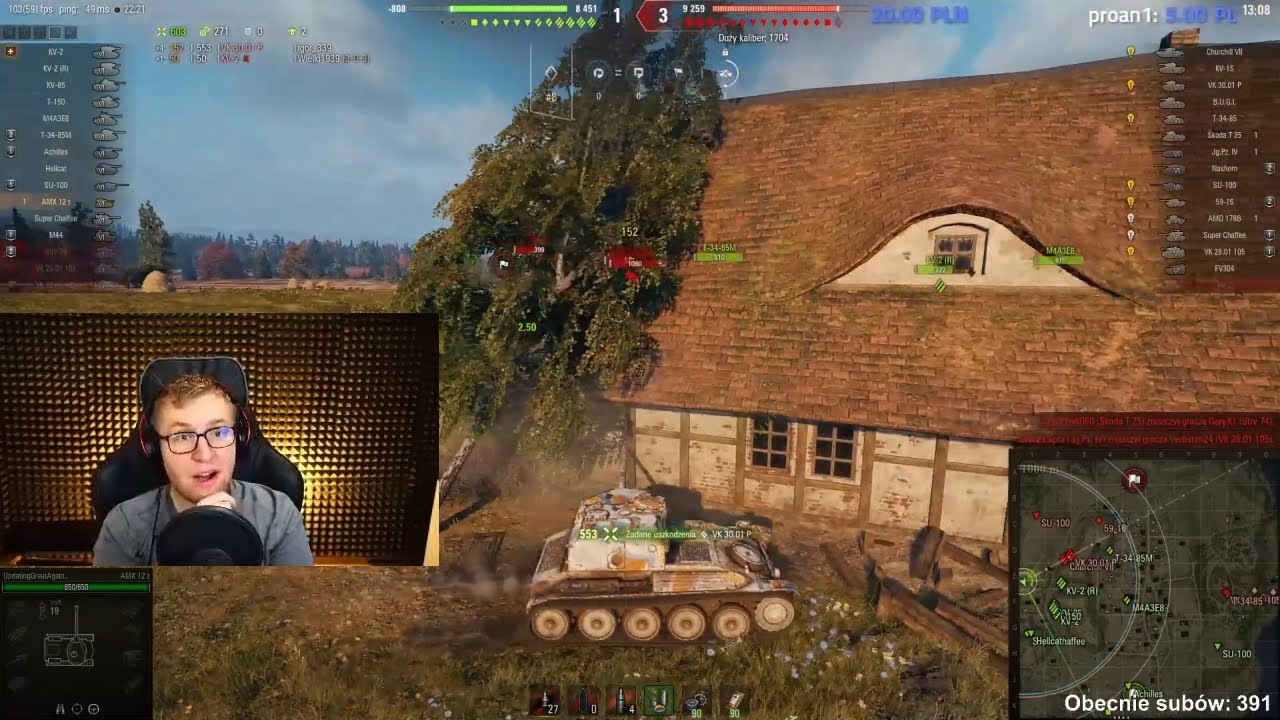 WYCIĄG 1vs6 AMX 12t - MULTI KOMENTUJE