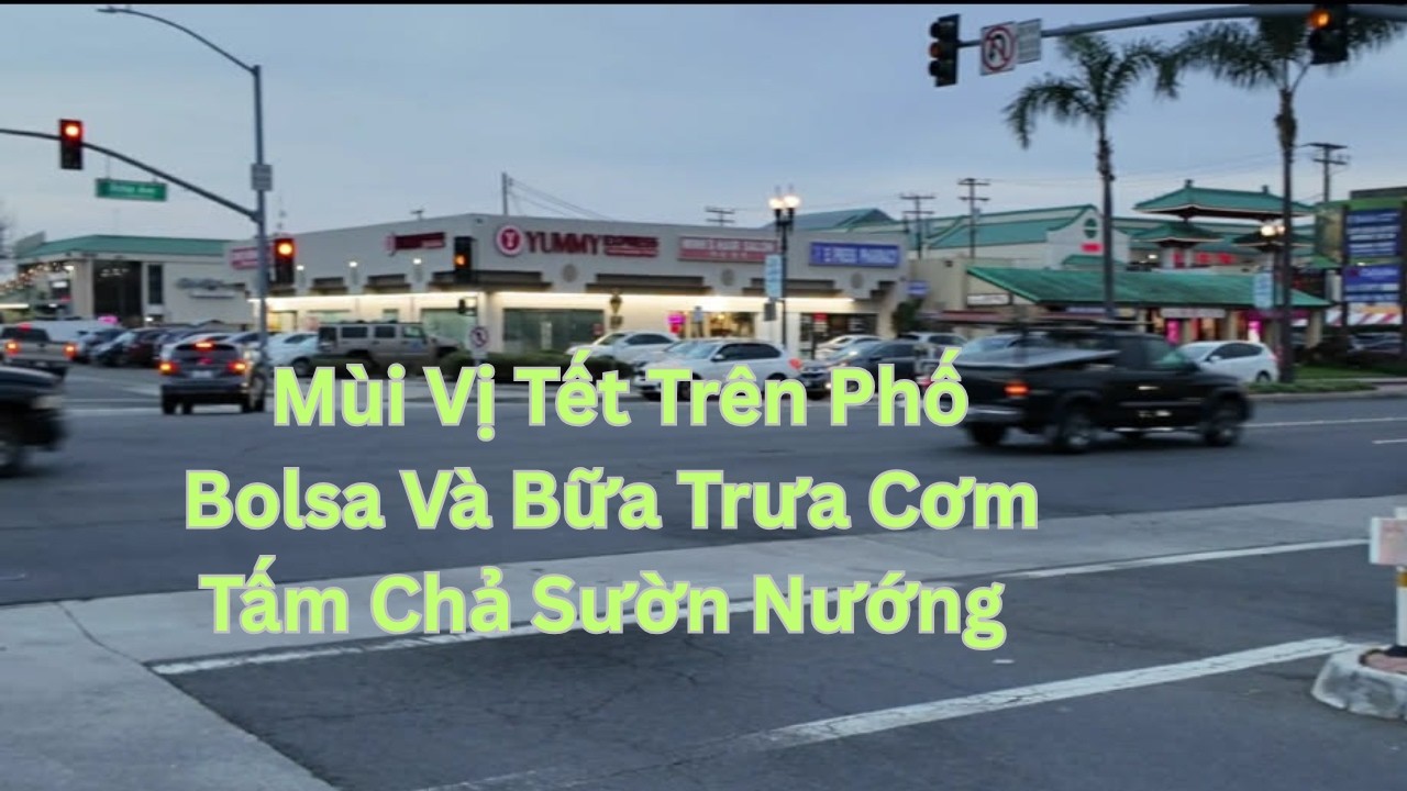 Vòng Quanh Phước Lộc Thọ Phố Bolsa Người Việt Dịp Tết #food #tet #tetvietnam #tết #tet2026