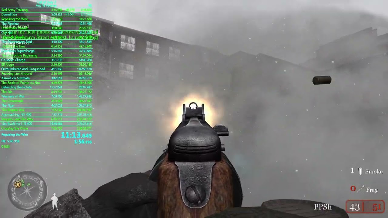 Call of Duty 2 - Any% Veteran - 2:44:02.897