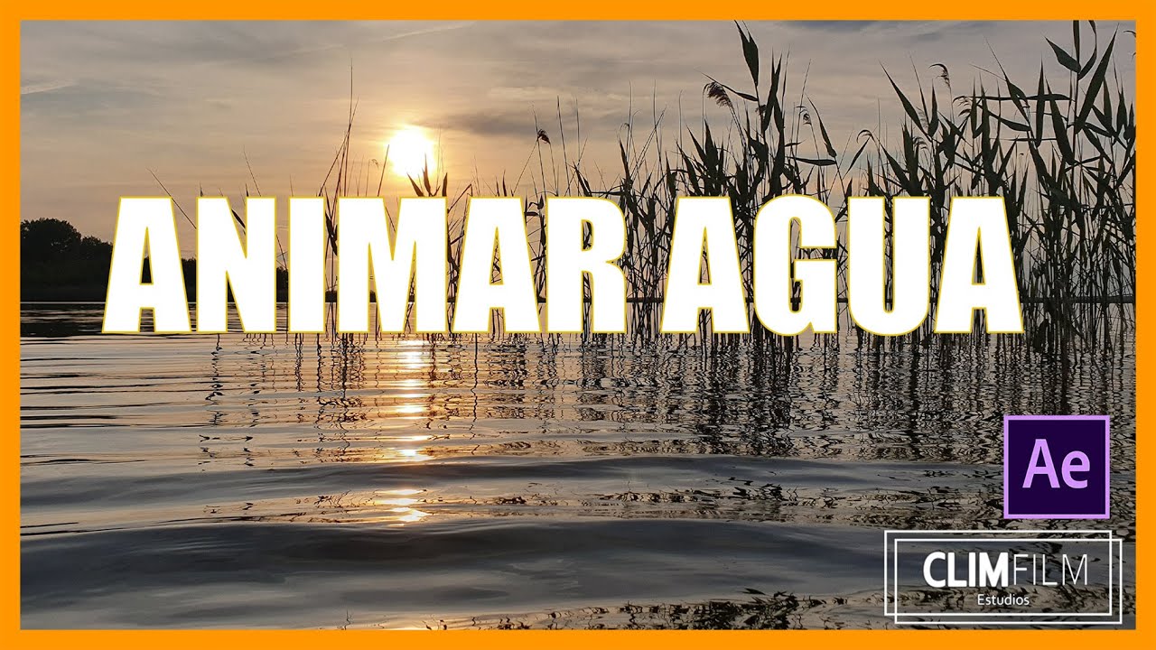 Cómo ANIMAR movimiento de AGUA en AFTER EFFECTS - Animar fotografía de agua