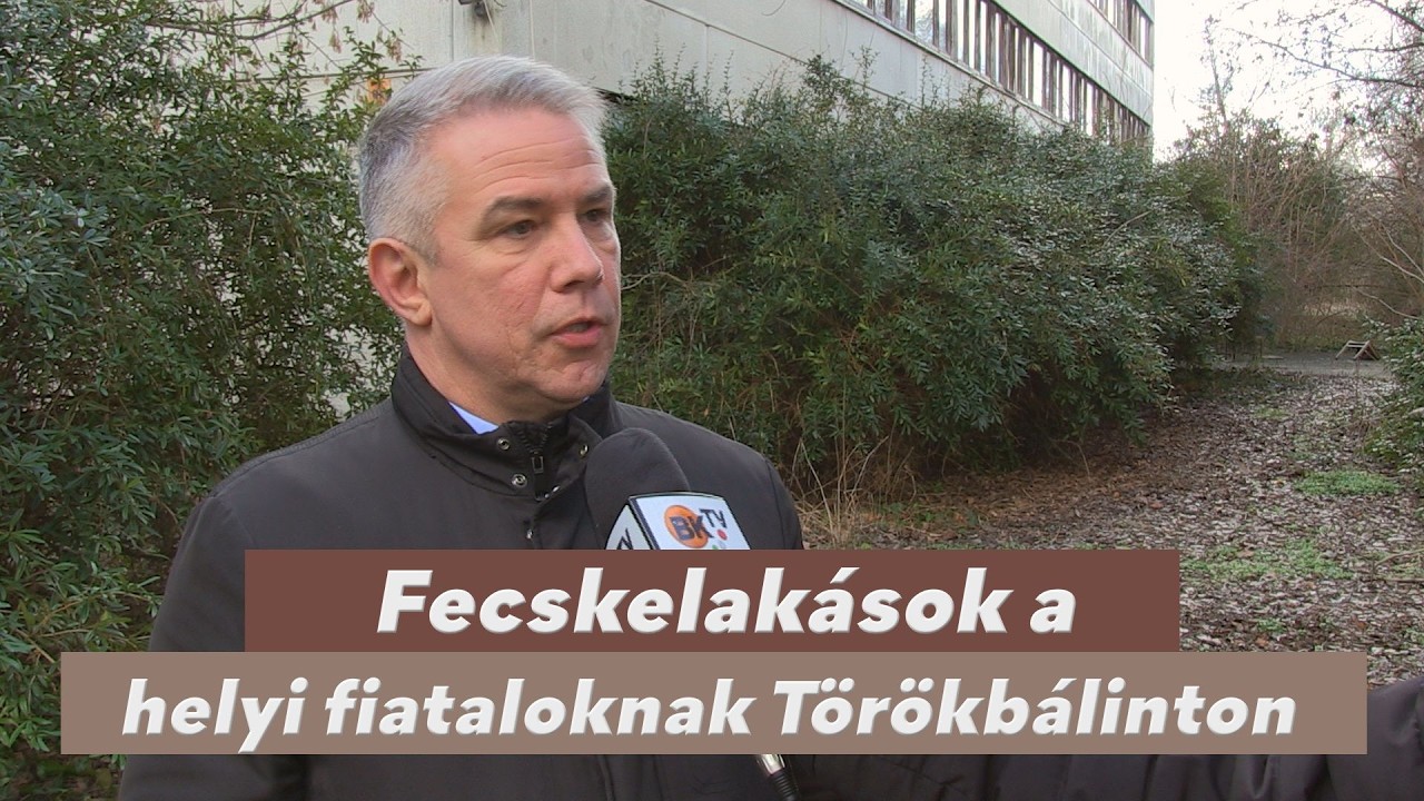 Fecskelakások a helyi fiataloknak Törökbálinton