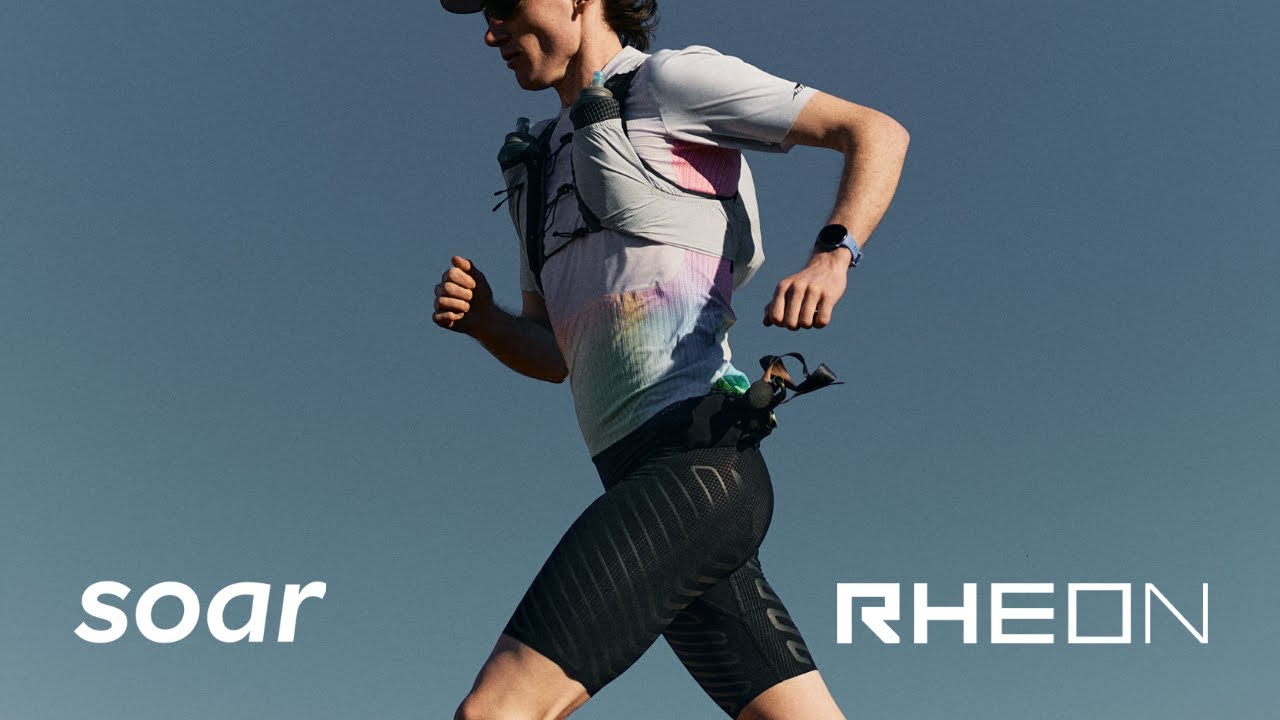 Soar running x RHEON LABS Marathon Shorts - responsive energy control