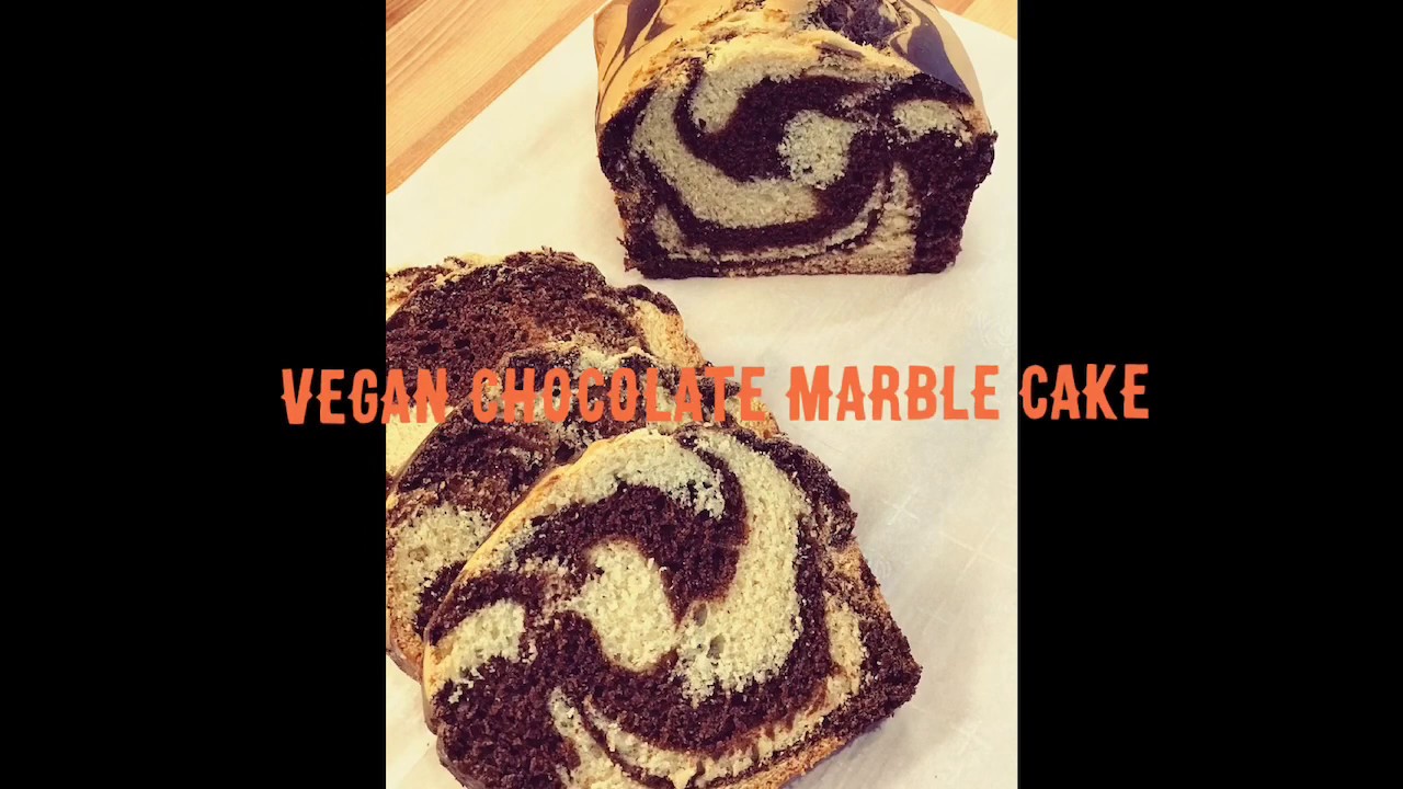 Vegan Chocolate Marble Cake