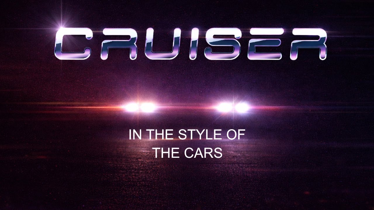 The Cars - Cruiser - Karaoke - With Backing Vocals - Lead Vocals Removed