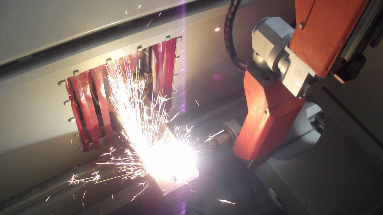 Profile plasma cutting coping cell