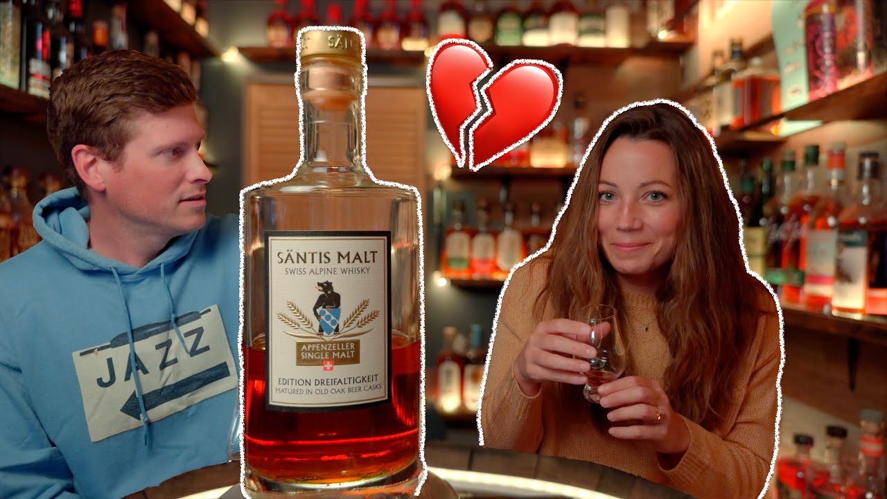 Practically having an affair with this bottle... - SÄNTIS MALT EDITION DREIFALTIGKEIT SWISS WHISKY