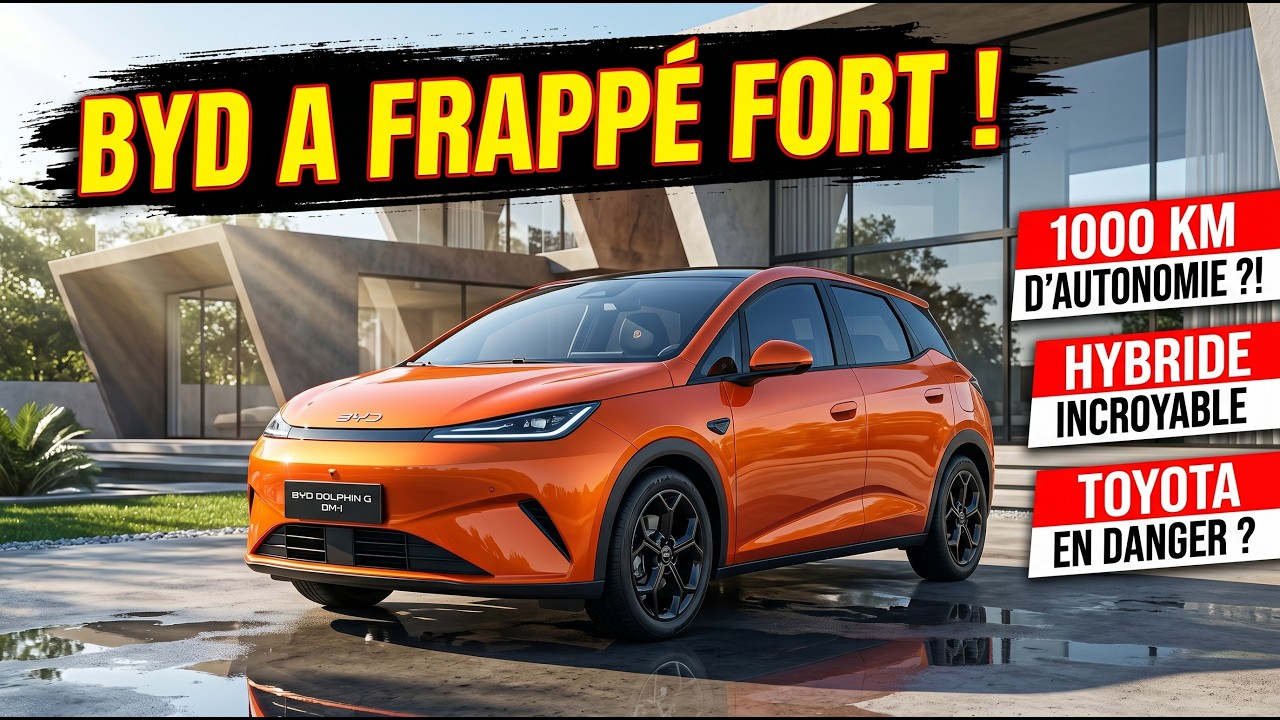 1000 KM D&rsquo;Autonomie ?! La BYD Dolphin G DM-i Est Dingue