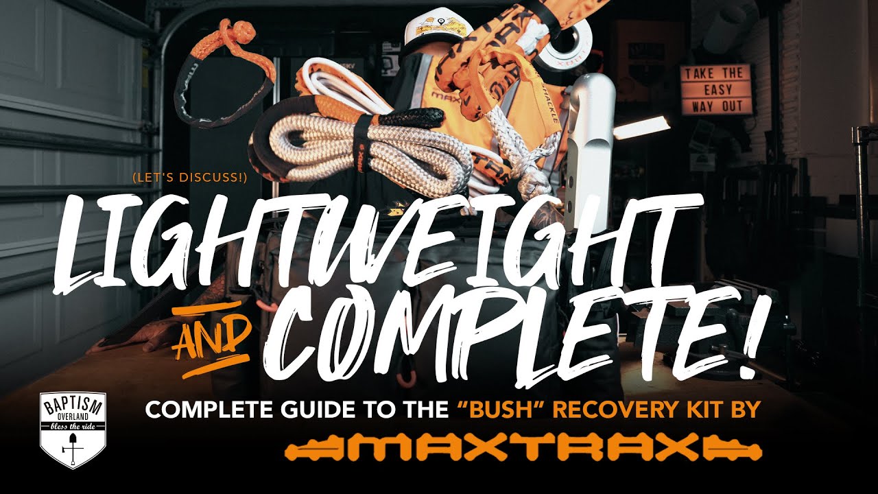 The *LIGHTWEIGHT AND COMPLETE* Maxtrax 
