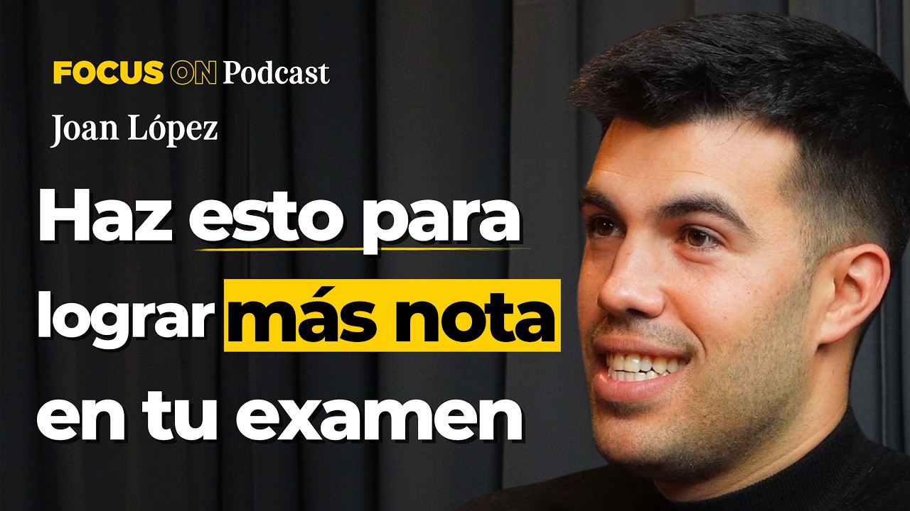 “Cómo aprobar exámenes sin sacrificar la vida” - Joan López