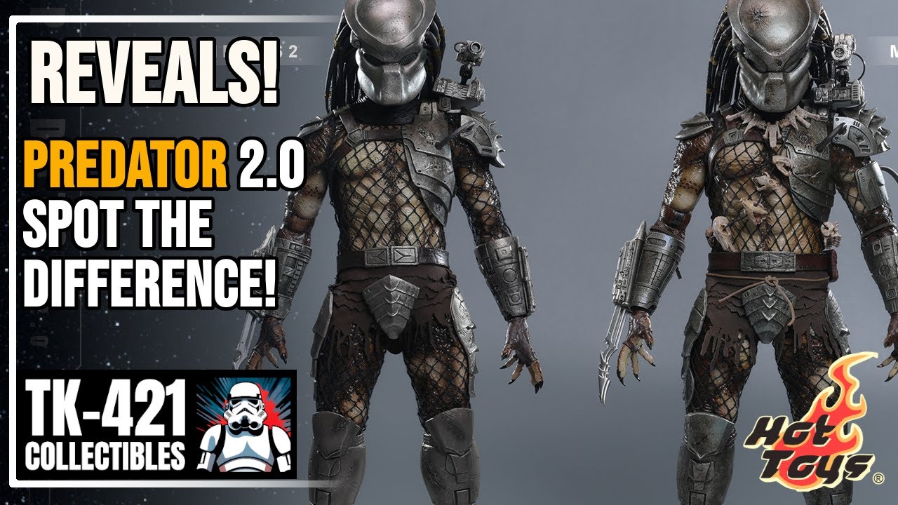 Hot Toys PREDATOR 2.0 vs 1.0 – New Paint Apps & Armour Refinements! Plus Scarlet Witch and YELENA!!