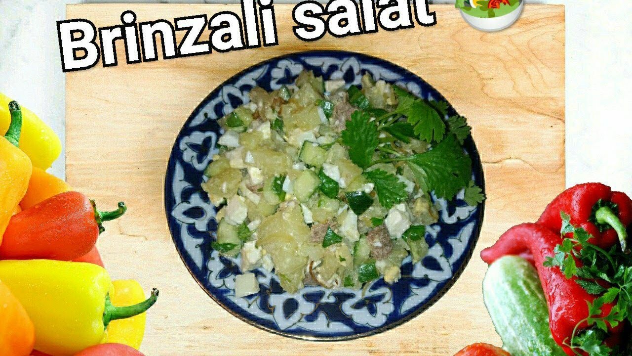 Brinzali salat tayyorlash,Бринзали салат таййорлаш