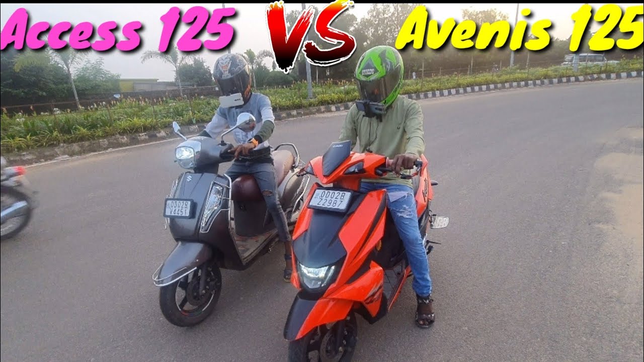 Suzuki Access 125 Vs Suzuki Avenis 125 Vs Honda Activa 110 Drag Race || #alimtbfreestyle #odisha👌👌👌