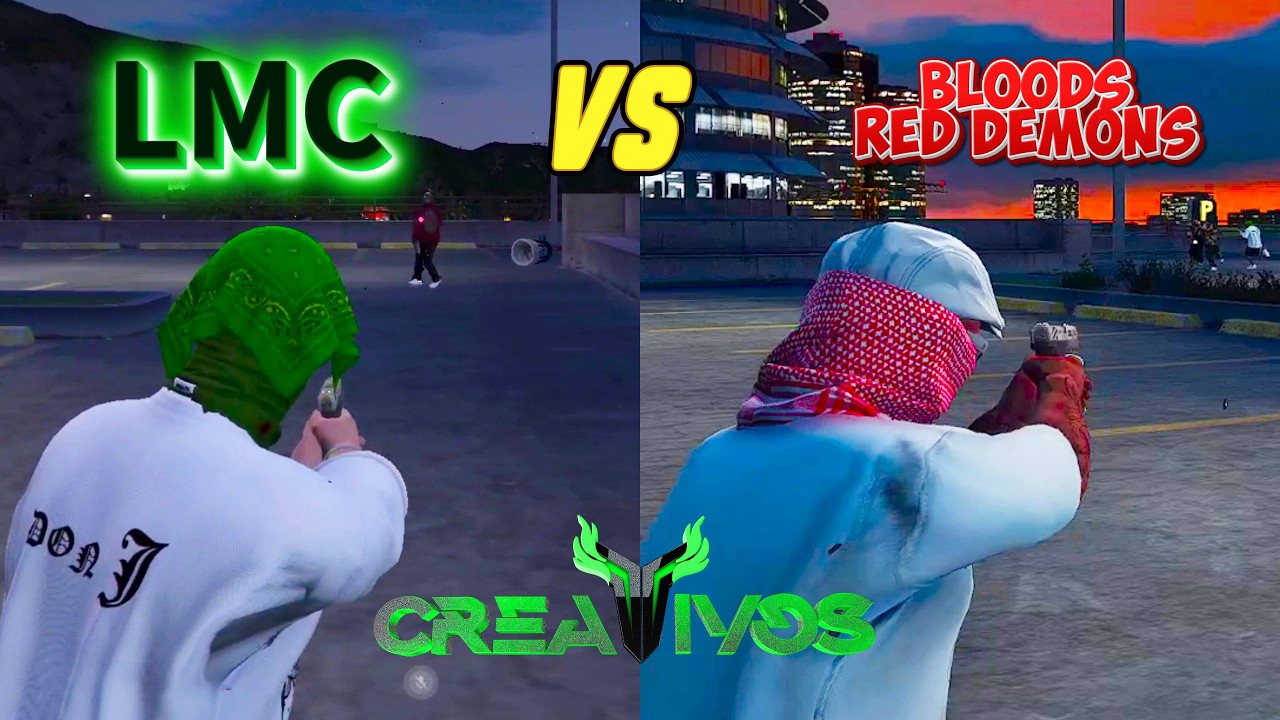 TIROTEO BLOODS👹 VS LMC  | Creativos RP V3
