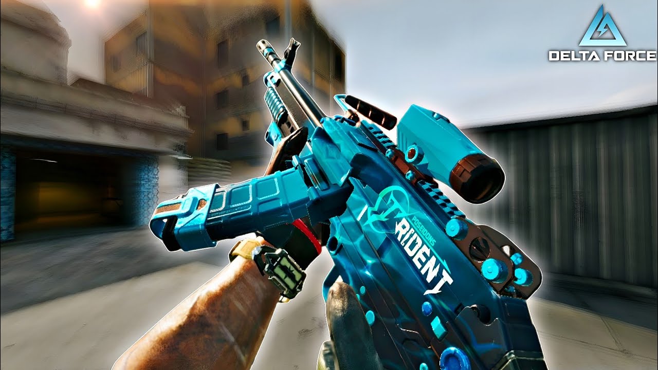 NO RECOIL M249 LMG BUILD 🔥  Fast Handling MONSTER in Delta Force!