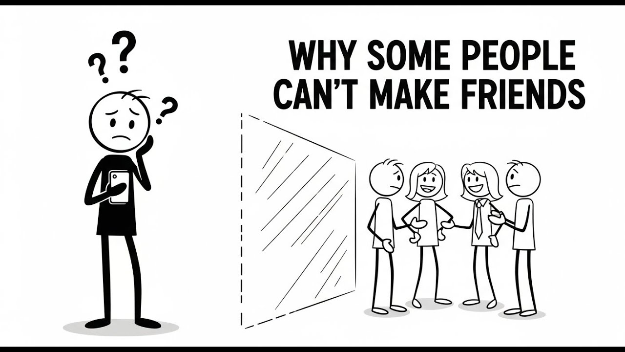Why Some People Struggle to Make Friends