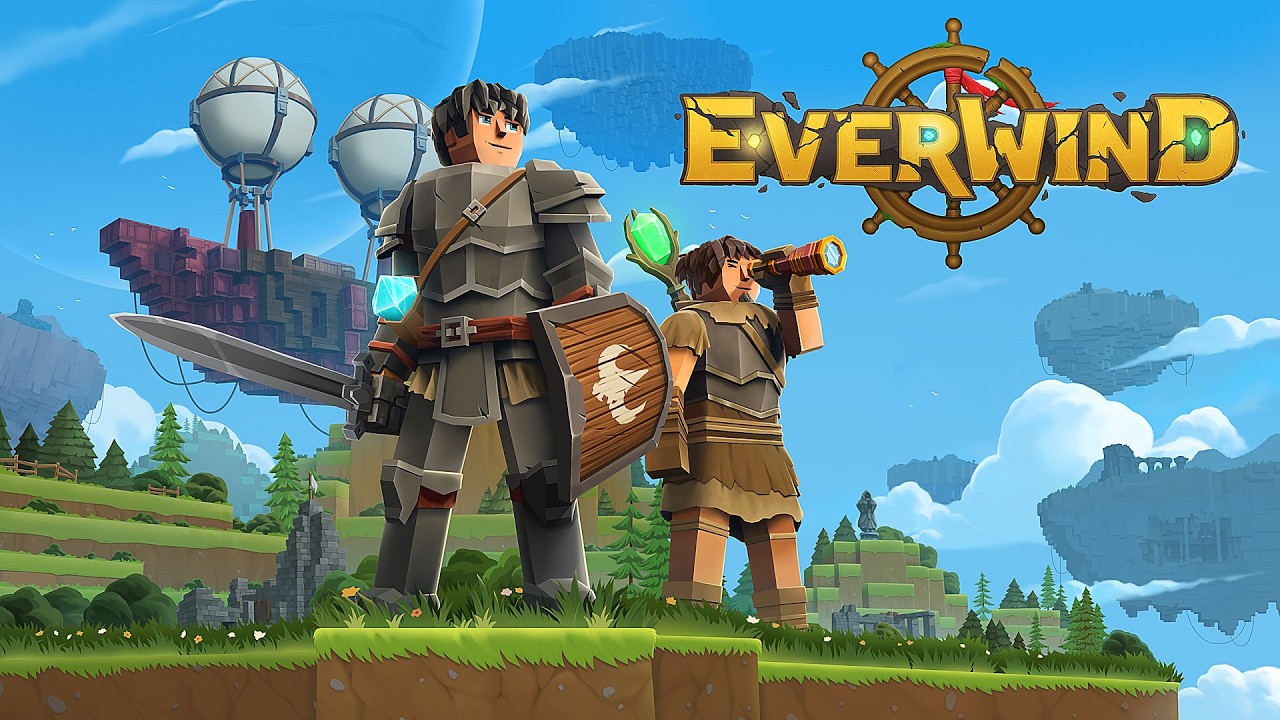 Dia 1 no Everwind! Construa sua Nave, Explore Ilhas Flutuantes, Sobreviva e Prospere