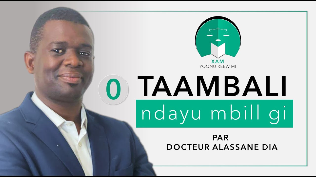 Introduction et Présentation de la plateforme Xam Yoonu Réew Mi avec Docteur Alassane DIA