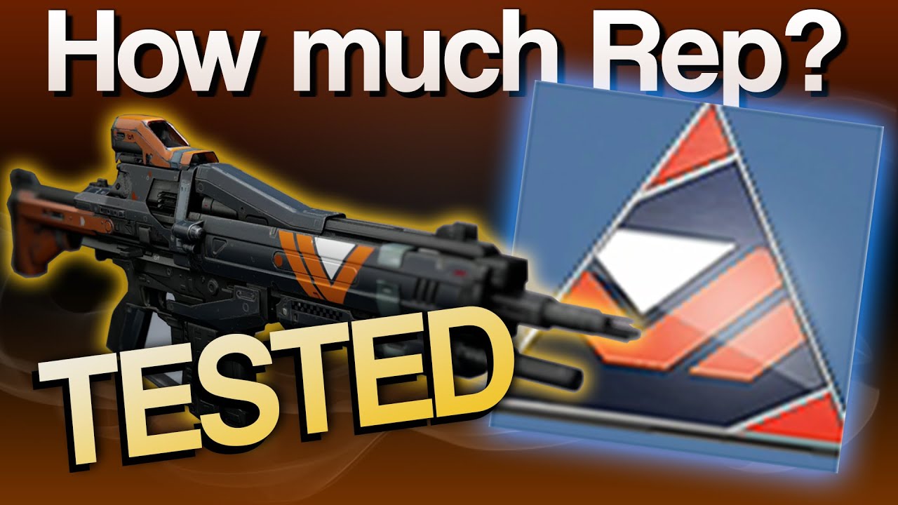 Destiny: How much Rep can you gain from a single Vanguard Booster?