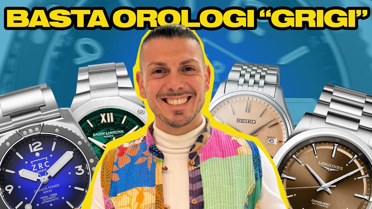 Orologi colorati: la selezione definitiva dai 300€ ai 4.000€