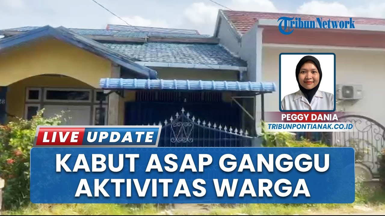 Kabut Asap Mulai Mengganggu Aktivitas Warga di Kota Pontianak