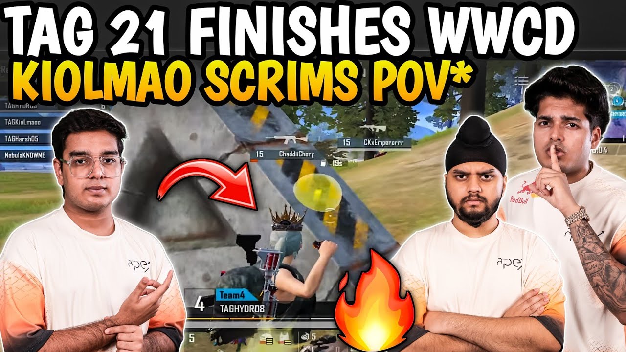 Team Apex Gaming 21 Finishes WWCD🐐🔥 Total 36 Finishes🥵 TAG Hydro On Fire🔥 TAG Highlights Today