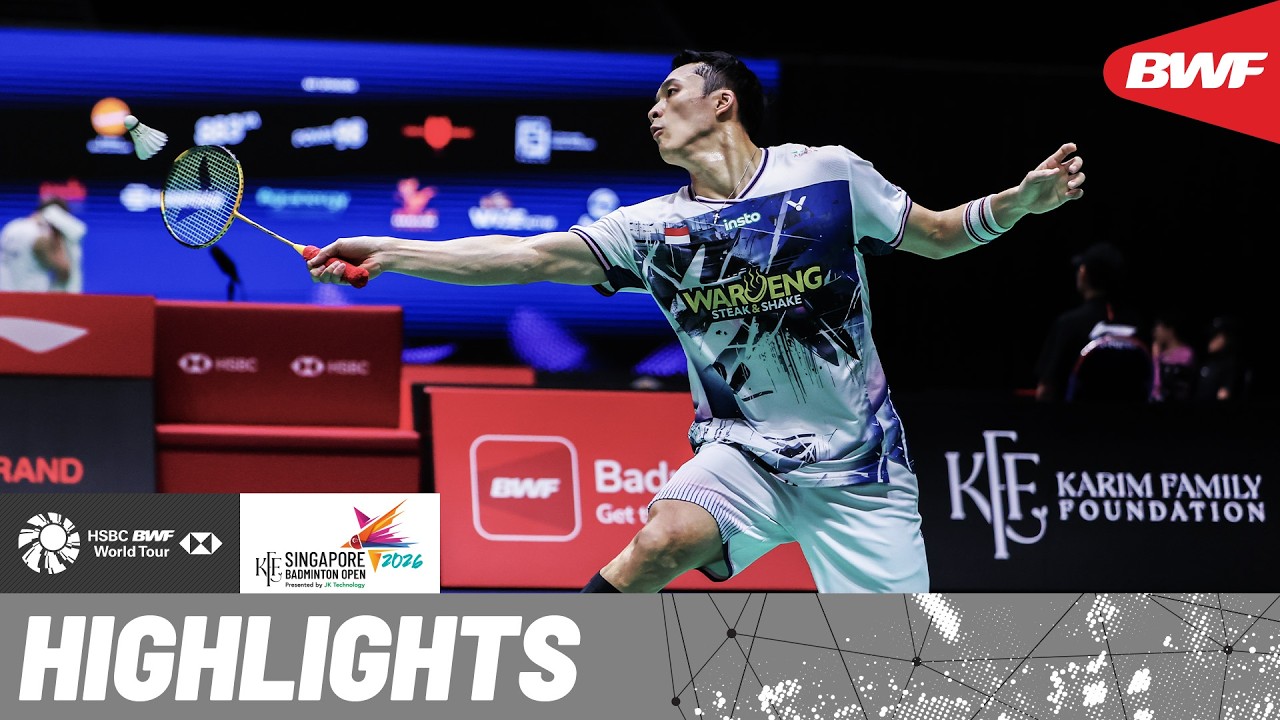 H.S. Prannoy vs Jonatan Christie | Intense encounter goes the distance