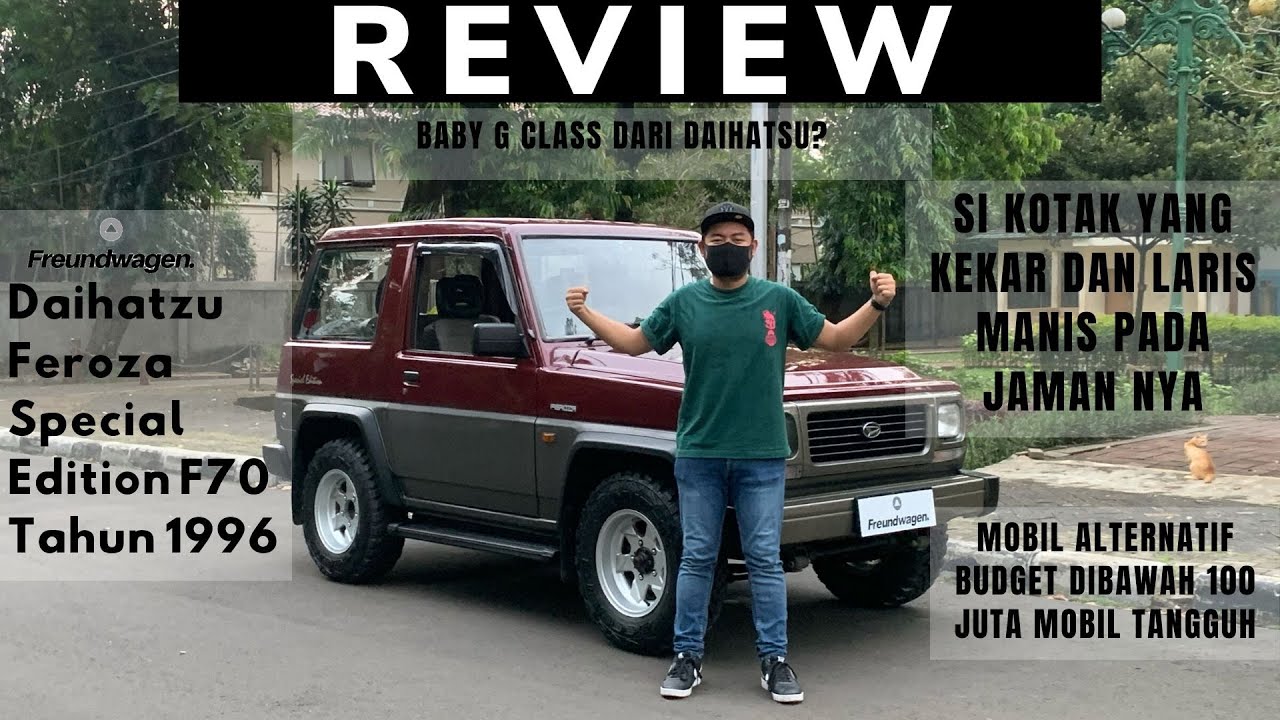 Freundwagen's Daihatzu Feroza Special Edition 1996 (F70) Review (Indonesia)
