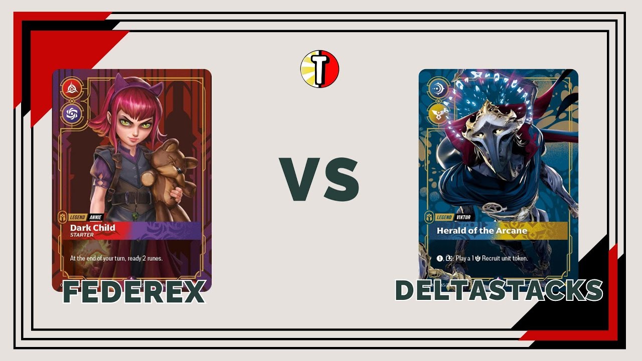 ANNIE VS VIKTOR RIFTBOUND - FedereX VS DeltaStacks - SKIRMISH