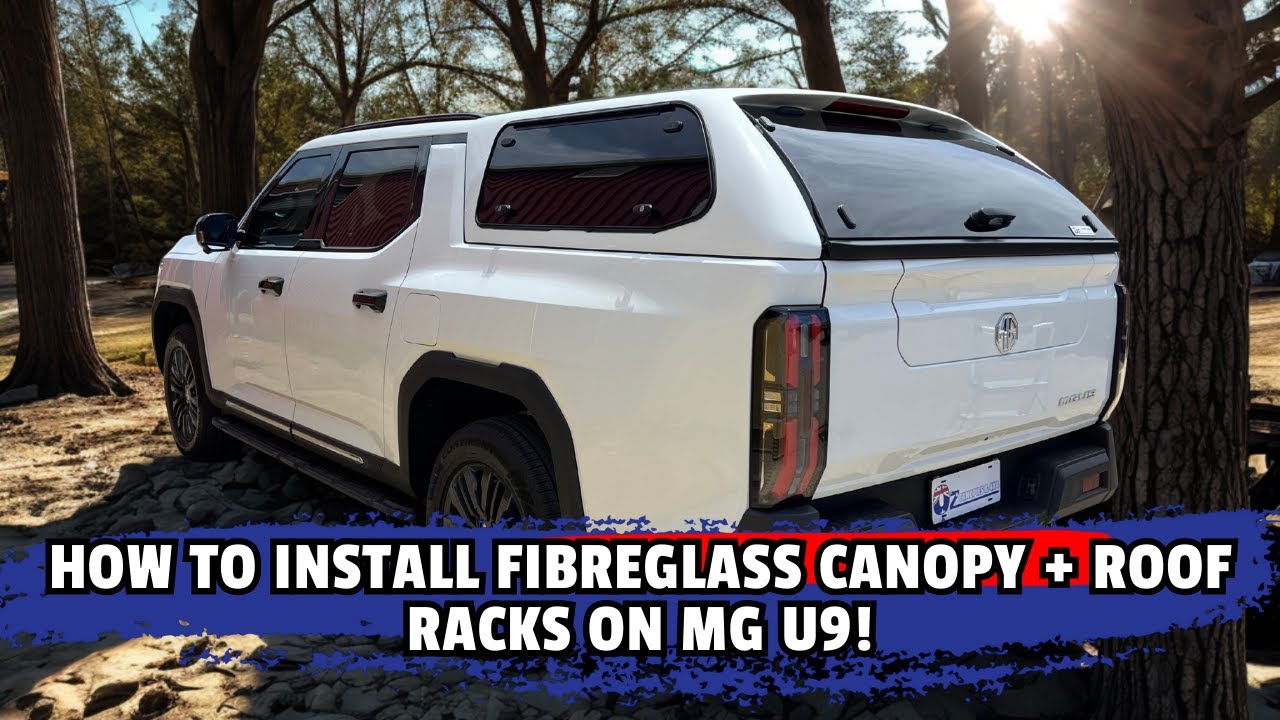 How To Install An Oz Canopies & 4x4 Fibreglass Canopy On A MGU9!