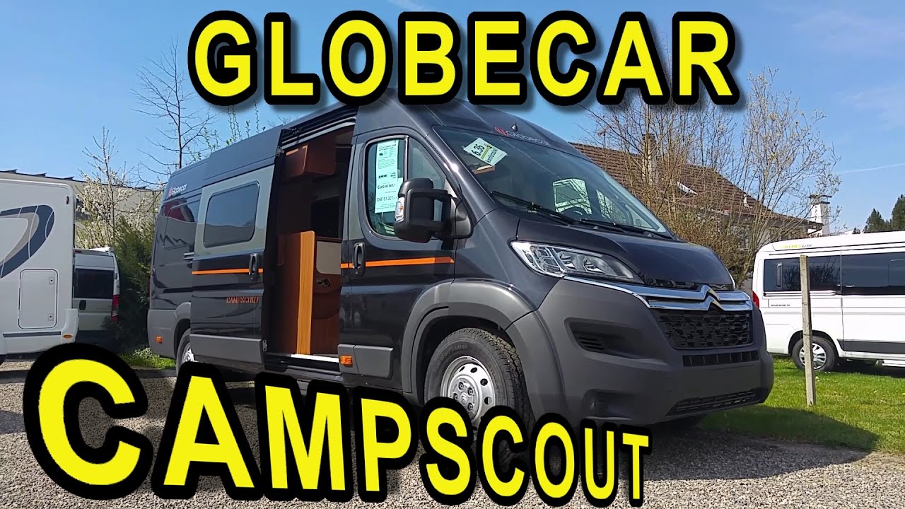 🚌 Globecar Campscout, Modell 2017, Elegance Ausstattung, Camper Van, Kastenwagen Tour